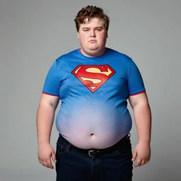 Studio Photograph of a real life Super morbidly obese 800 pound American teenager Fat Albert in the Style of Annie Leibovitz,