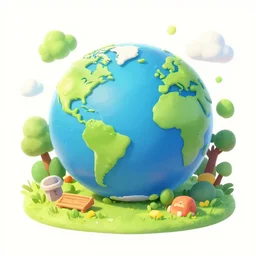 environment art, cartoon