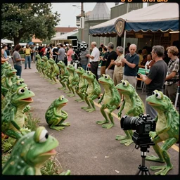 pepe frog film stil of film, long shot, filming, high quality, hd, 4 k, vhs, cinematic, warner, hbo, cinema frame, screenshot