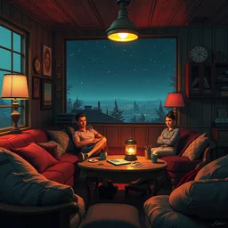 retrofuturistic couchtable, portrait, quint buchholz, wlop, dan mumford, artgerm, liam brazier, peter mohrbacher, raw, featured on artstation, octane render, cinematic, rugged, intricate, 8 k
