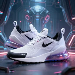 Nike Air Max 280, inspired by the Air Max 270, inspired by futuristic scifi art, promotional photo