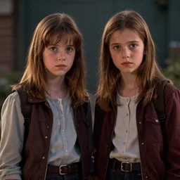 movie the shining, twins girls, 8 k, unreal engine, trending on artstation, style of mark ryden