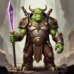 elon musk as a ork in the lord of the rings adobe illustrator, trending on pixiv, behance