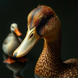 don't look at the duck, surrealism, uncomfortable felling