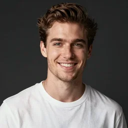 Actor Matthew Hoffman smiling at the camera