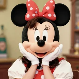 a pretty 1 9 2 0 s 2 0 yo young woman, whose photo served as inspiration for minnie mouse