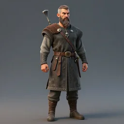 3D model, Viking, Viking clothes