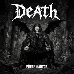 a death metal album cover by eliran kantor