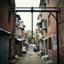 in the gallows or the ghetto