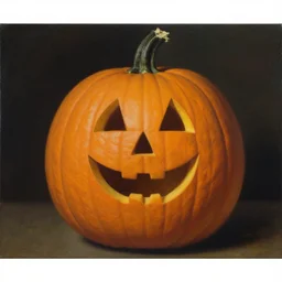 a pumpkin man, by Sir James Guthrie, hyperrealism