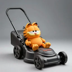 The Garfield lawn mower