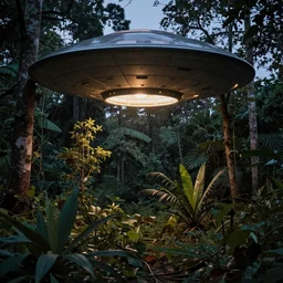 UFO lights in Amazon Forest during Operação Prato.