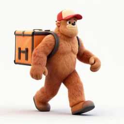 bigfoot pizza delivery guy