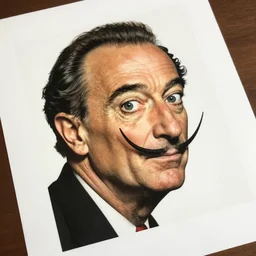 Robin Williams printing papers by Salvador Dali