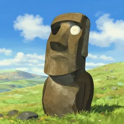 makoto shinkai easter island head