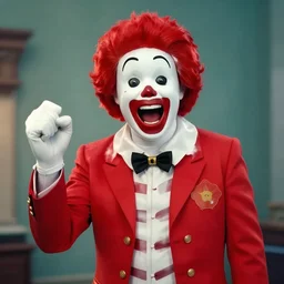 ronald mcdonald screaming in the backrooms