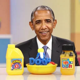 Play Doh Obama