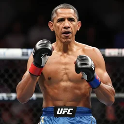 obama as a ufc fighter