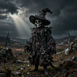 grim-hatter, cursed photograph, real, deep acid colors
