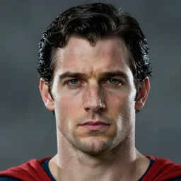 henry cavill as superman, detailed face, professional photography, cinematic, 8k,