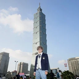 A cosplay of Taipei 101