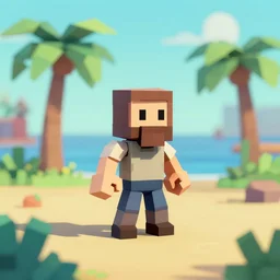 low poly sea of thieves