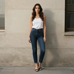 beautiful photo of a woman towards the camera, full body, hyper realistic, 8 k, dslr, 3 mm, highly detailed photograph