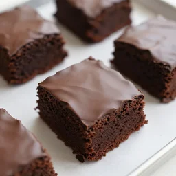matte panting of brownies