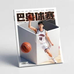 cube basketball, sports magazine cover