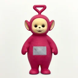 anatomy diagram of a teletubbie