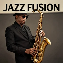 jazz fusion album cover art