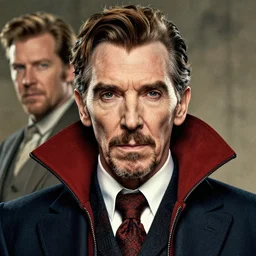 a highly detailed beautiful portrait of stephen strange, james gurney, james jean