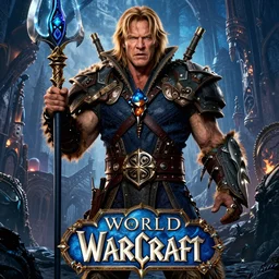 movie poster for world of warcraft with movie titled world of warcraft starring pee wee herman