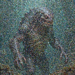 highly detailed illustration of gill - man from creature of the black lagoon, hyper realistic, sci - fi horror art, mega detailed, full color, hd
