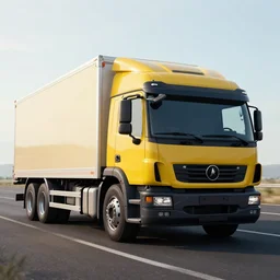 a truck produced by lamborghini, photorealistic, octane render