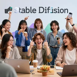 people are happy to have ai like stable diffusion