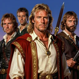 formal portrait of charlton heston as judah ben - hur, digital art by eugene de blaas, ross tran, and nasreddine dinet, vibrant color scheme, intricately detailed, in the style of romanticism, cinematic, artstation, greg rutkowski