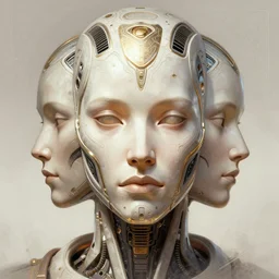 symmetry!! portrait of a machine from horizon zero dawn, machine face, intricate, elegant, highly detailed, digital painting, artstation, concept art, smooth, sharp focus, illustration, art by artgerm and greg rutkowski and alphonse mucha, 8 k