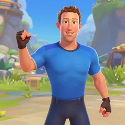 Screenshot of Mark Zuckerberg in Overwatch