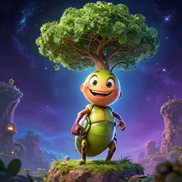 epic professional digital art of 🧑‍🦱🐛🧳😛, best on artstation, cgsociety, wlop, Behance, pixiv, astonishing, impressive, cosmic, outstanding epic, stunning, gorgeous, much detail, much wow, masterpiece