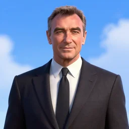 2 0 years old sean connery as a pixar disney character from up ( 2 0 0 9 ), unreal engine, octane render, 3 d render, photorealistic