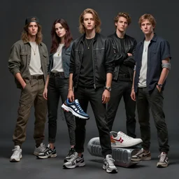 concept art, sneaker culture, realistic shaded lighting poster by ilya kuvshinov, magali villeneuve, artgerm, jeremy lipkin and michael garmash and rob rey