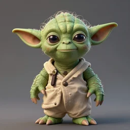 yoda, claymation, trending on artstation