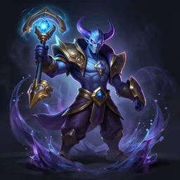 Champion splash art of league of legends new ghost champion