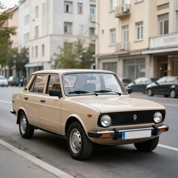 vaz 2107, city views, professional photography