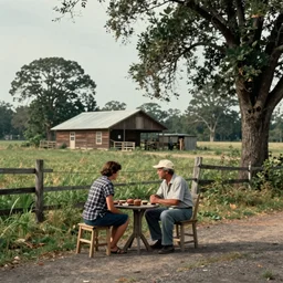 7 0 s film still from a movie about rural louisiana, kodachrome, cinecolor, cinestill, film grain, film texture, retro, cinematic, high resolution, photorealism,