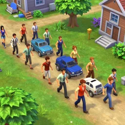 stampede in the sims 2