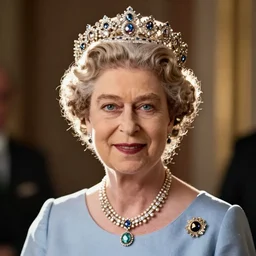 the queen if she was a real person