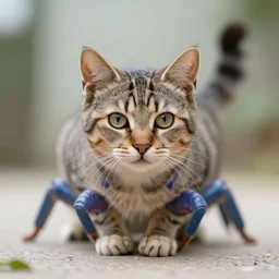 a paramecia - cat - hybrid. animal photography, - s 5 0