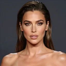 Olivia Culpo, clear makeup, clean hair, dry skin, clear skin, airbrushed, bright eye makeup, warrior body, photo by mario testino, Charlie bowater, cinematic, hyper detailed, micro details, insanely detailed, trending on artstation, concept art, insanely detailed and intricate